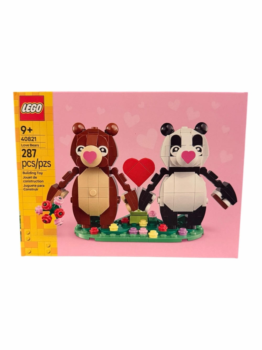 LEGO 40821 Seasonal Valentines Day Love Bears New Factory Sealed in Box Retired